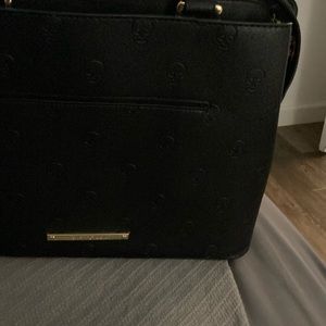 Betsy Johnson skull tote bag